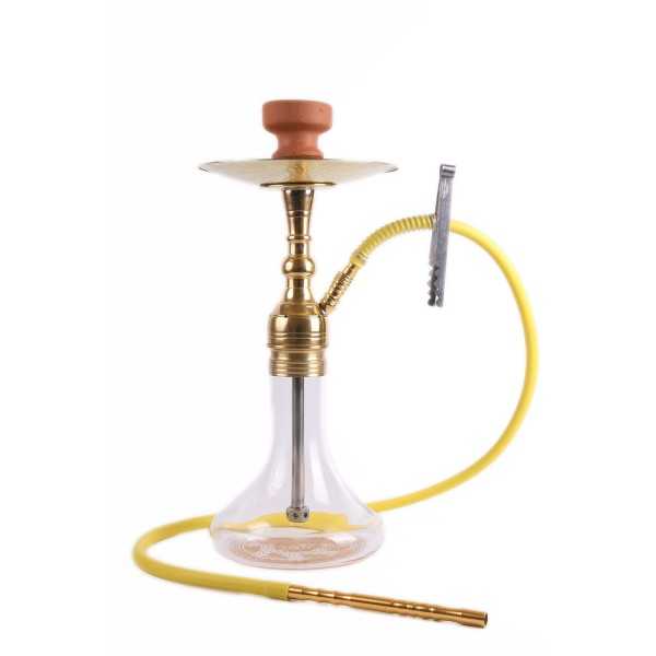 Kompakt Small Puf Orta Desenli Nargile Takımı - YT SHISHA