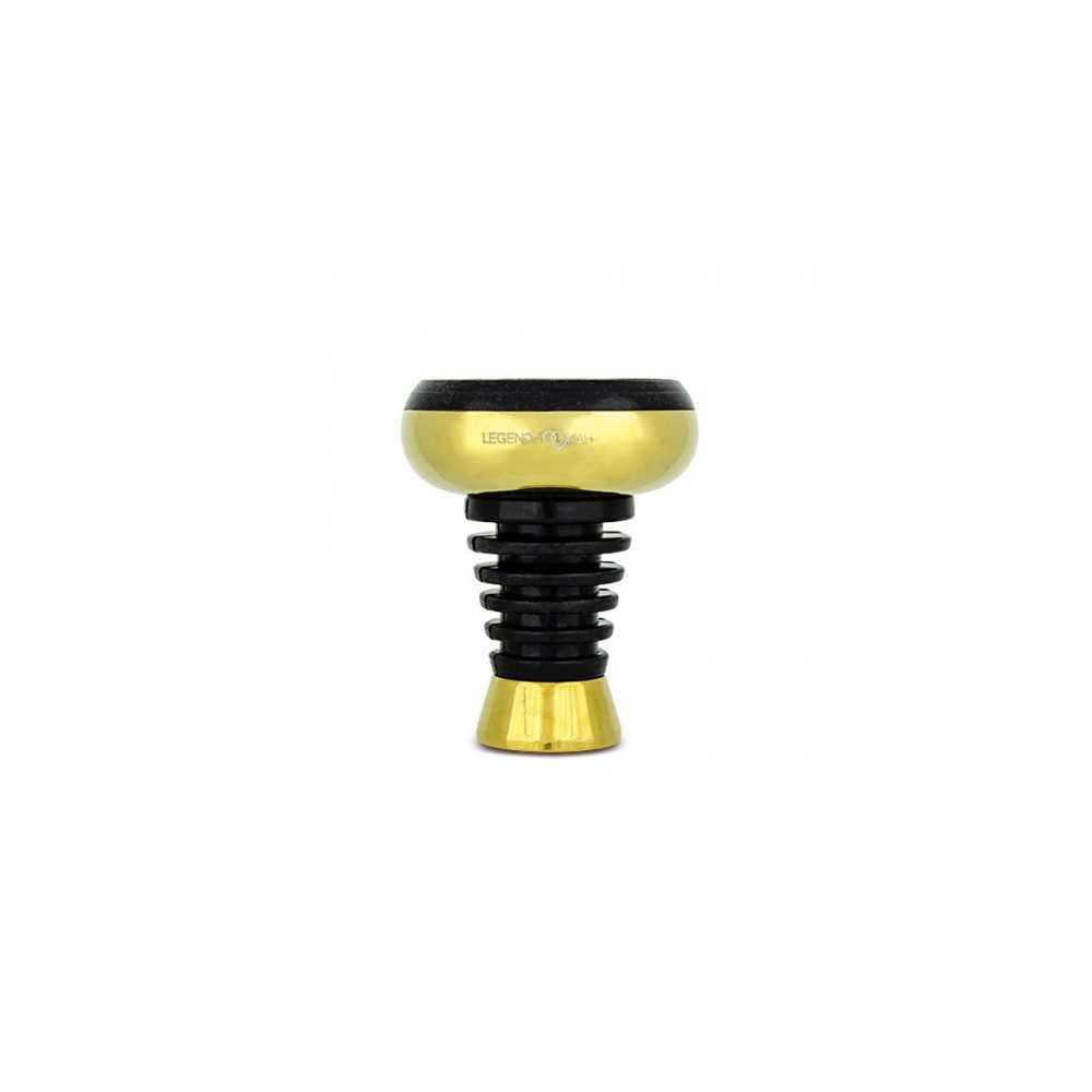 Nargile Lülesi Legend Uzun Gold Siyah - YT SHISHA