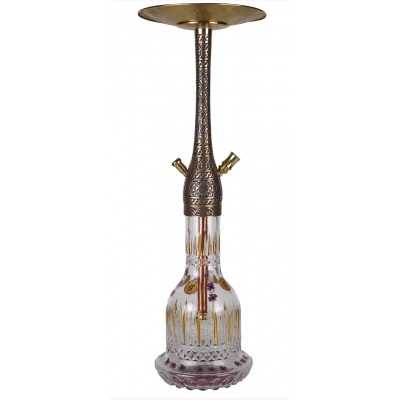 Şehzade Vidalı Pirinç Döküm Nargile Takımı - YT SHISHA