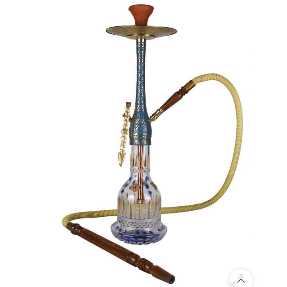 Şehzade Vidalı Pirinç Döküm Nargile Takımı - YT SHISHA