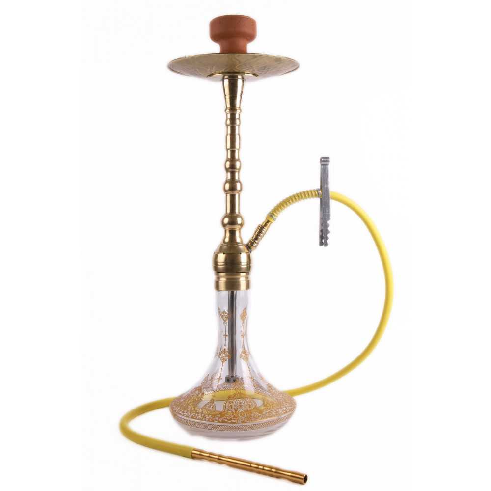 Klasik Puff 1299 Varak Gösterişli Nargile Takımı | YT SHISHA