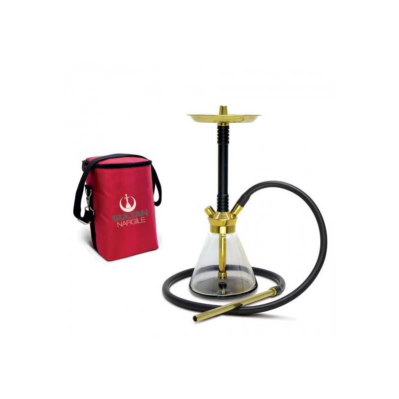 Wholesale hookah | Sultan Bag NT120 GOLD | HOOKAH SETS WITH BAG | YT SHISHA Fethiye