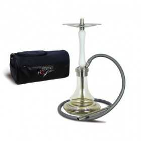 Legend Hookah LH 014 BYZ Siyah Çelik Nargile | YT SHISHA