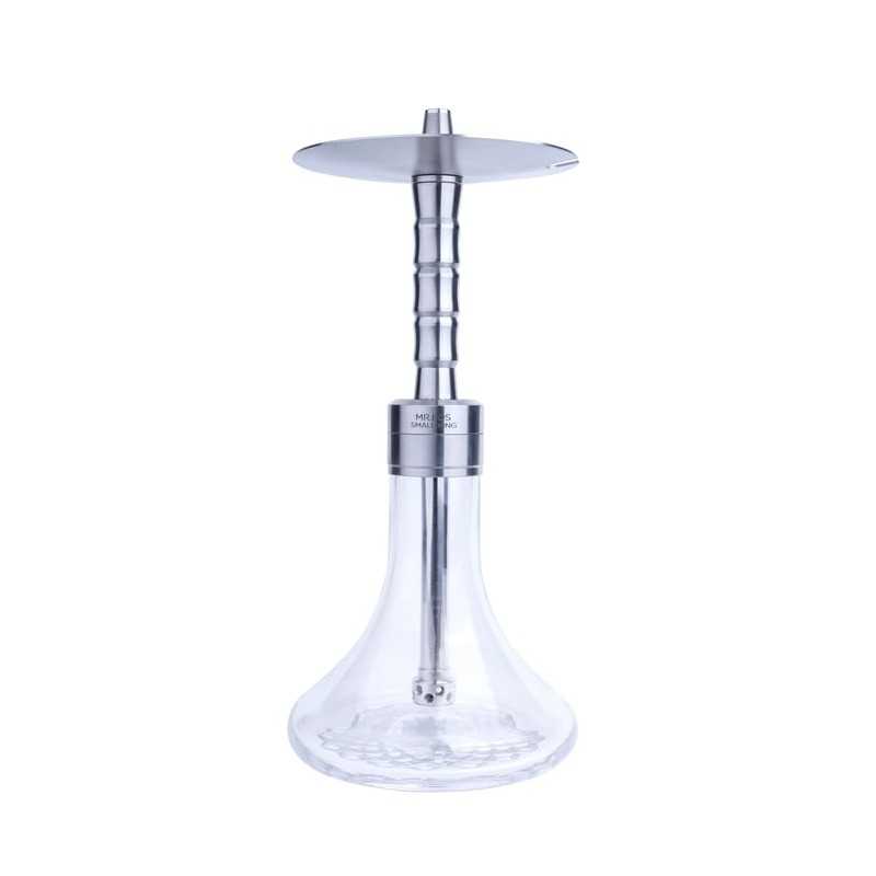 Wholesale hookah | E23 Small King - Steel Series Silver | MR EDS Hookah Sets | YT SHISHA Fethiye