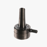 Modern Nargile Takımı YT Ballı Titanyum Black - YT SHISHA