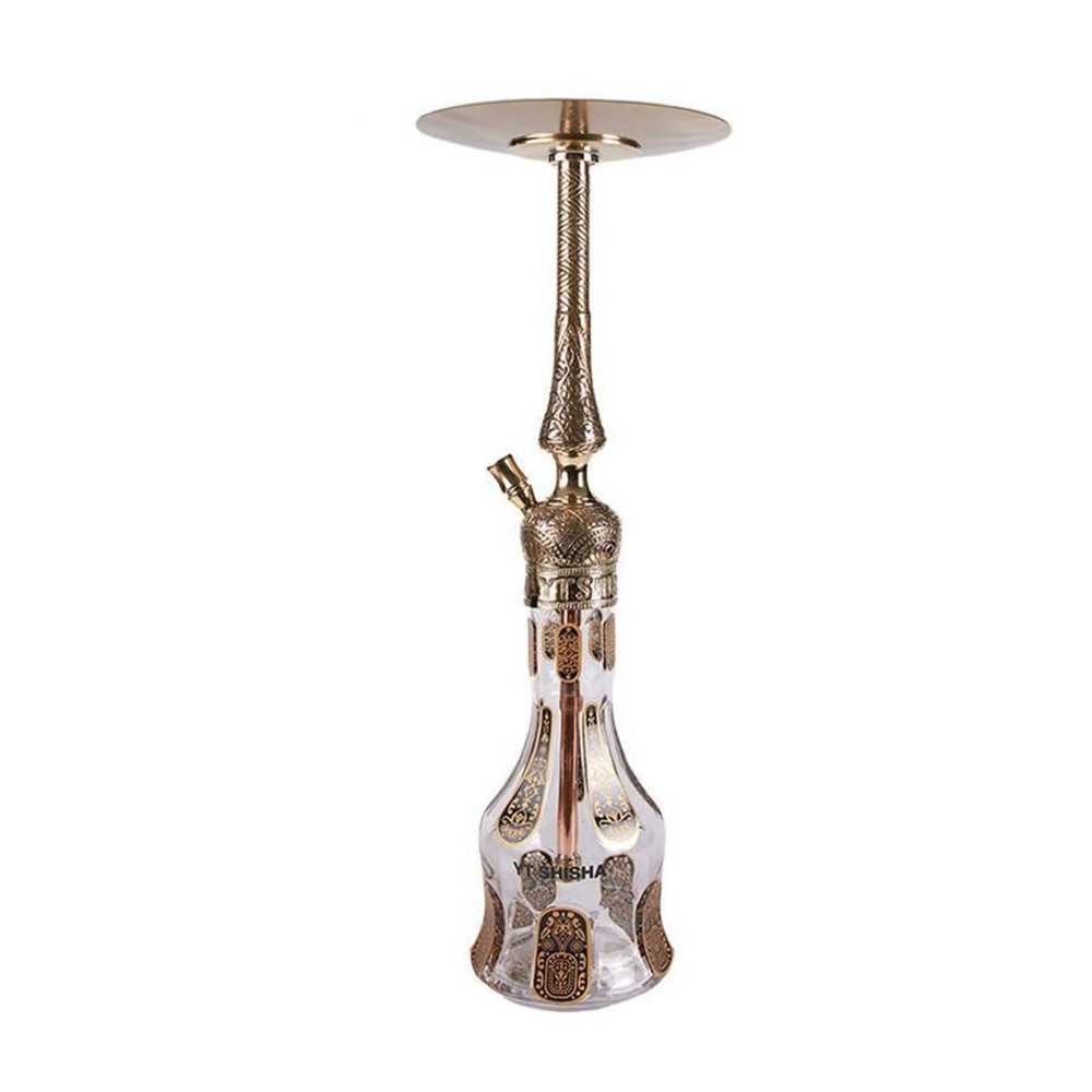 Classic 67 Yaldızlı Şişeli Nargile - YT SHISHA