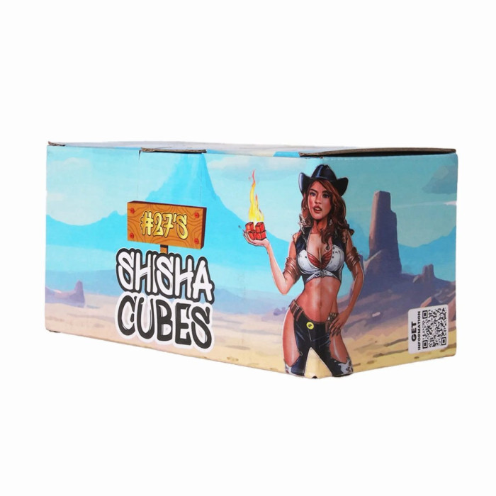 Doğal 27 mm Nargile Kömürü - YT SHISHA