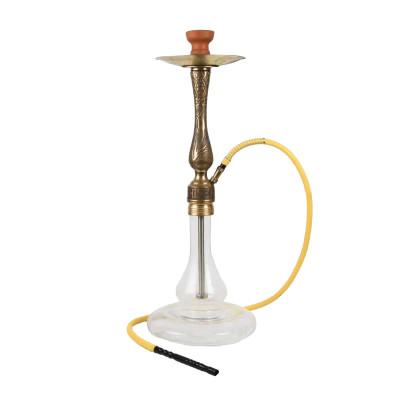 Pirinç YT Tulip Puf Döküm Nargile Takımı - YT SHISHA