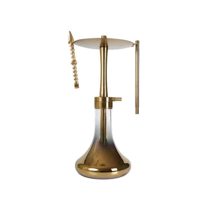 Wholesale hookah | Honey 2 Titanium Gold | YT Stainless Steel Hookah | YT SHISHA Fethiye
