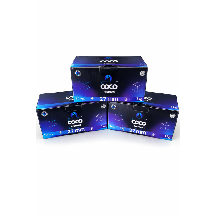 Wholesale hookah | Phoenix 27 mm 1kg. | Hookah Coals | YT SHISHA Fethiye
