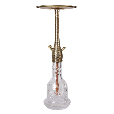 2. Kalite Vidalı 6 Pirinç Döküm Nargile - YT SHISHA