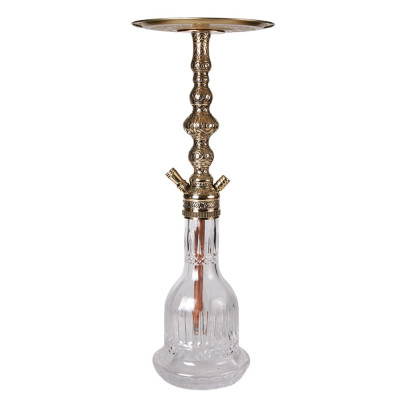 Pirinç Döküm 2. Kalite Vidalı 3 Nargile - YT SHISHA