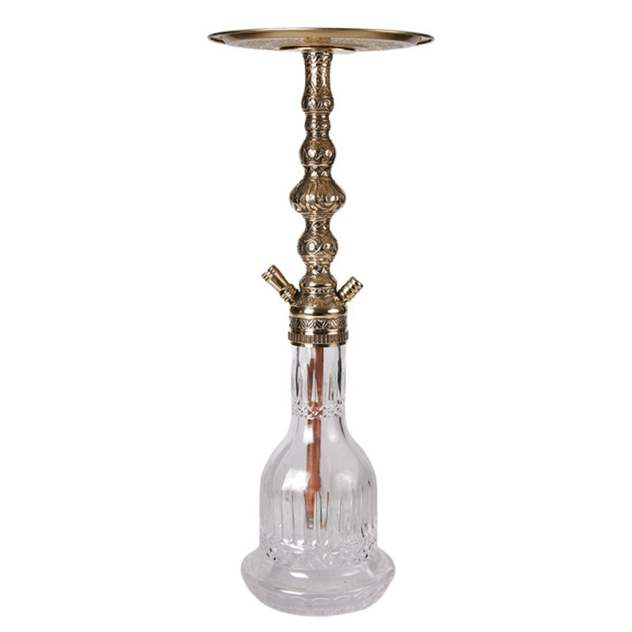 Pirinç Döküm 2. Kalite Vidalı 3 Nargile - YT SHISHA