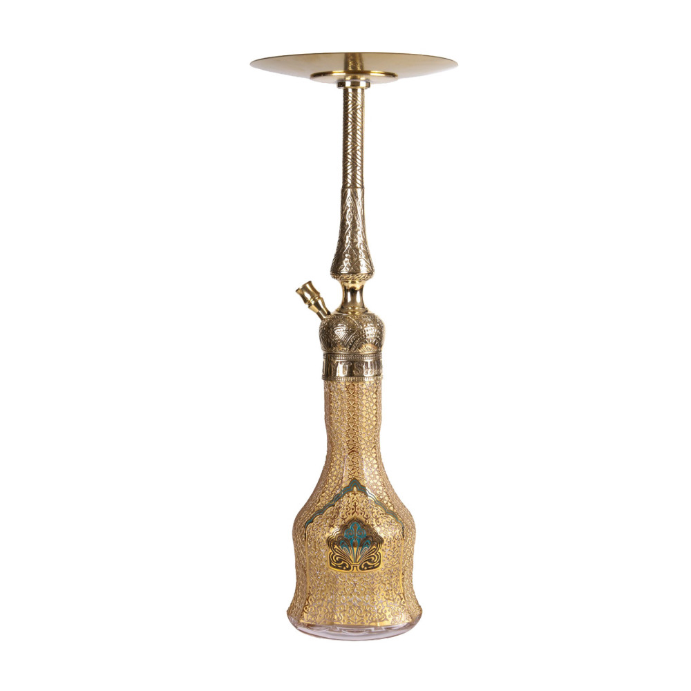 YT SHISHA Classic 67 Fully Gold-Plated Hookah - Luxury Gold Hookah