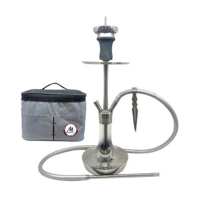 MIDI CAFE 6 Silver Premium Hookah | YT SHISHA