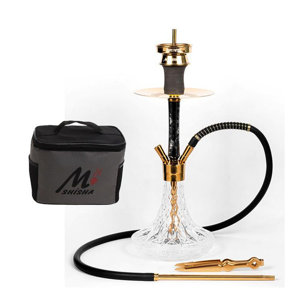 MIDI CAFE 7 EPOKSİ SİYAH Masaüstü Nargile | YT SHISHA