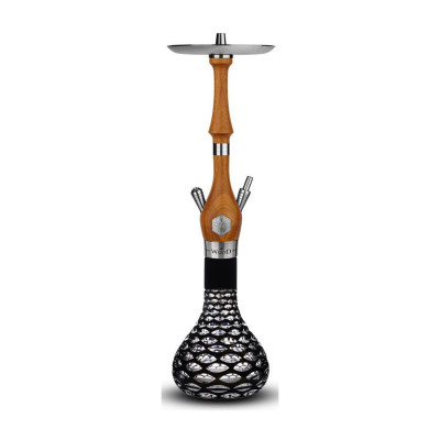 MR.WOOD BLACK Premium Handcrafted Hookah | YT SHISHA