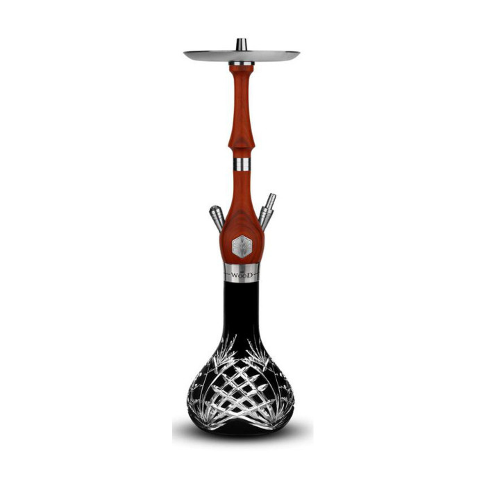 Premium MR.WOOD AFRODIT BLACK Hookah by YT SHISHA