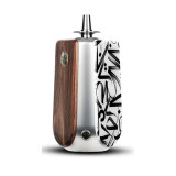 Premium Handcrafted MR.WOOD Afrodit Black Hookah - YT SHISHA