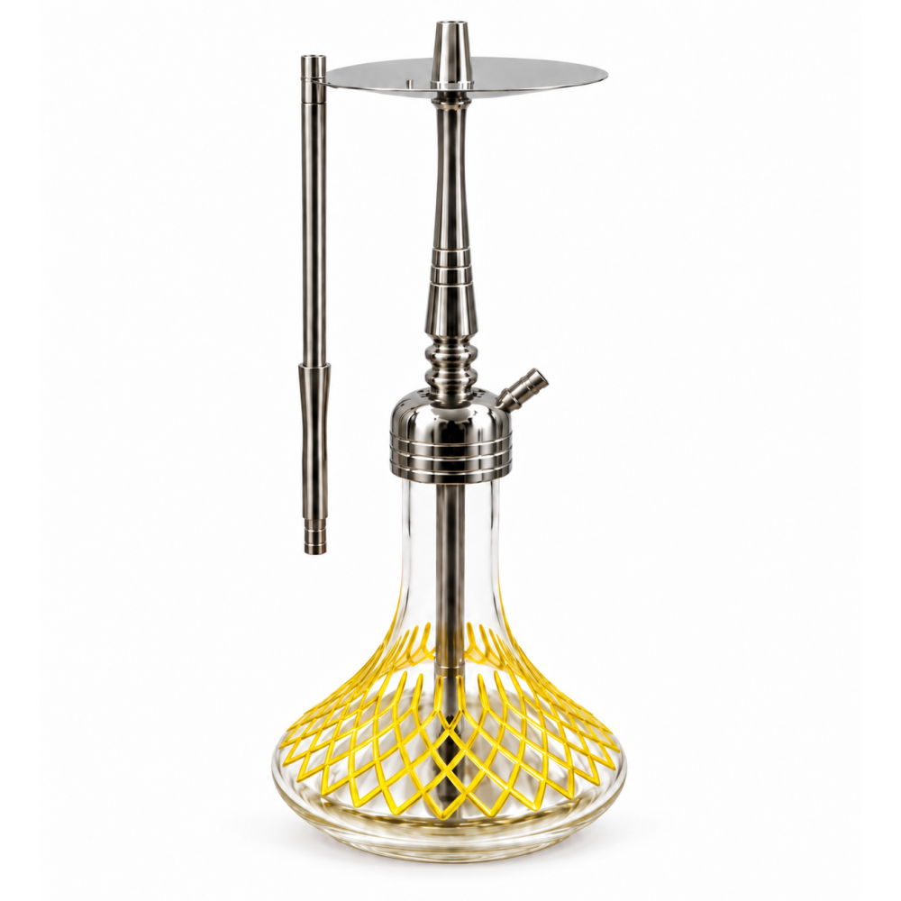 Premium Stainless Steel Hookah YT Cris Off by YT SHISHA