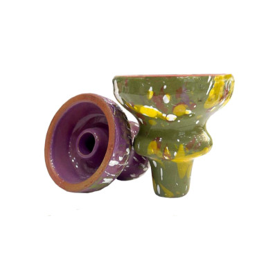LL 109 GLAZED MALE HOOKAH BOWL | YT SHISHA