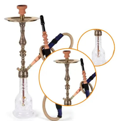 Elmas Battal Kahveci Locking Hookah Set | YT SHISHA