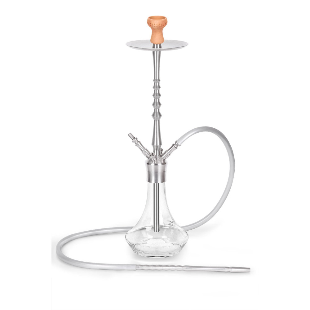 Babil Mod 30 Steel Prestige Cut Base Two Hoses | YT SHISHA