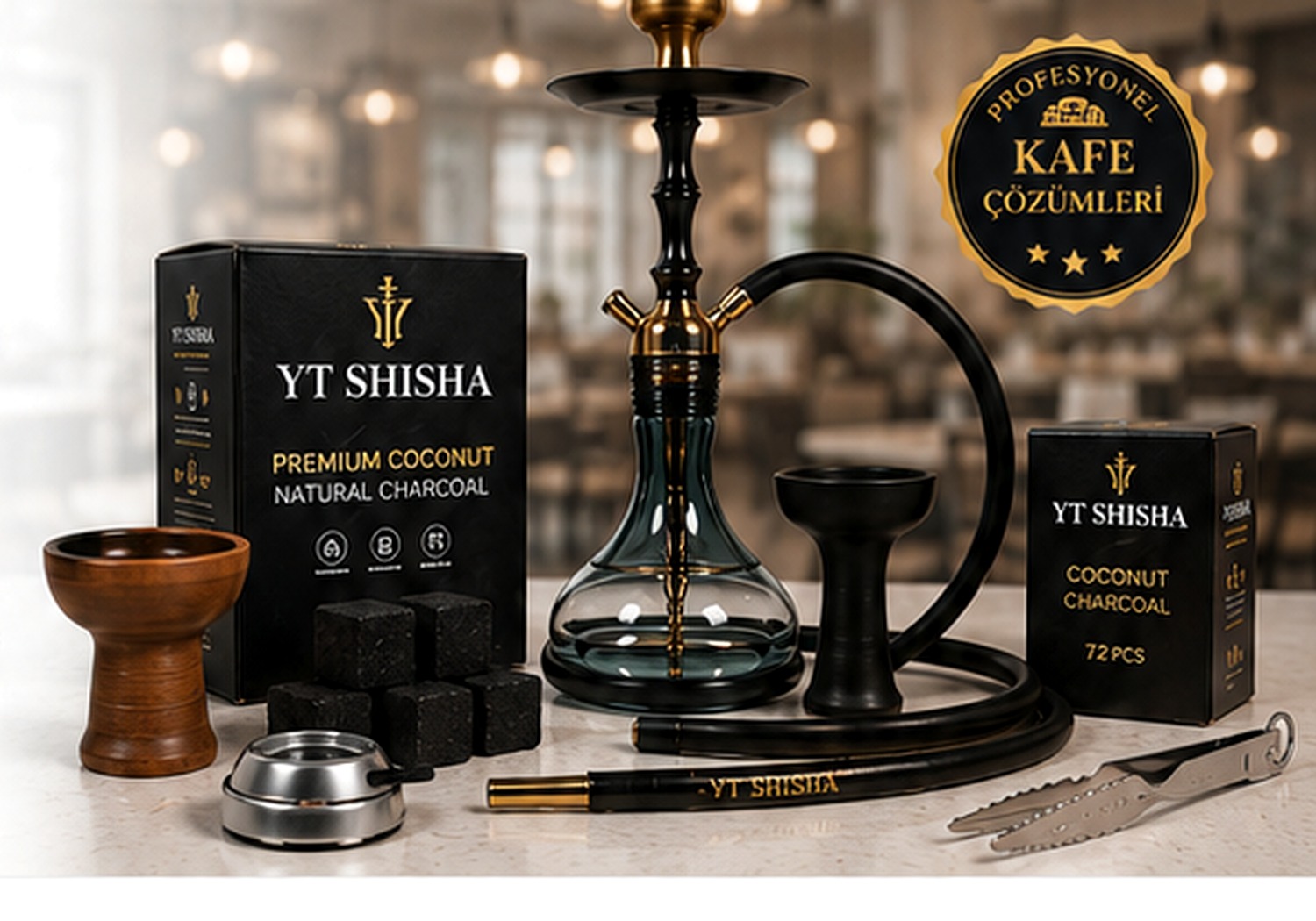 Nargile kafeler için kömür ve takım seçim rehberi